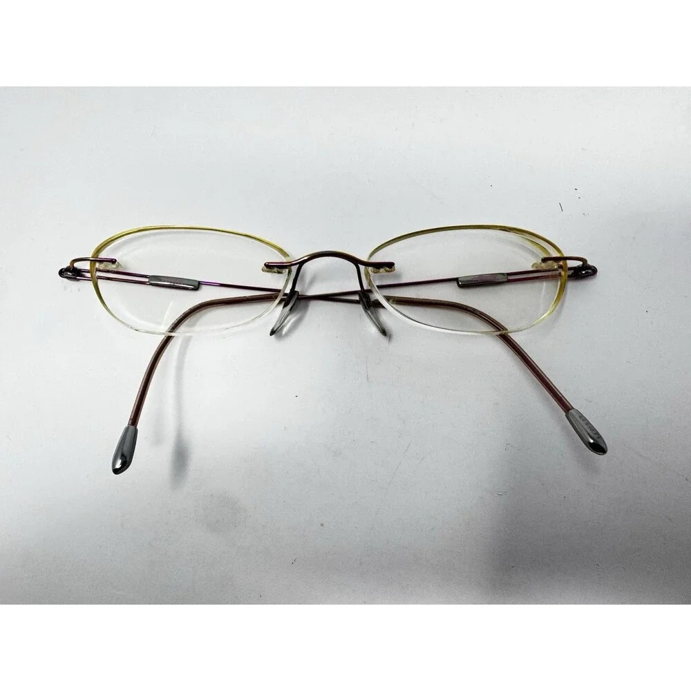 Silhouette Titan 7534 Pink 6077 Rimless Eyeglass Frames Austria 140